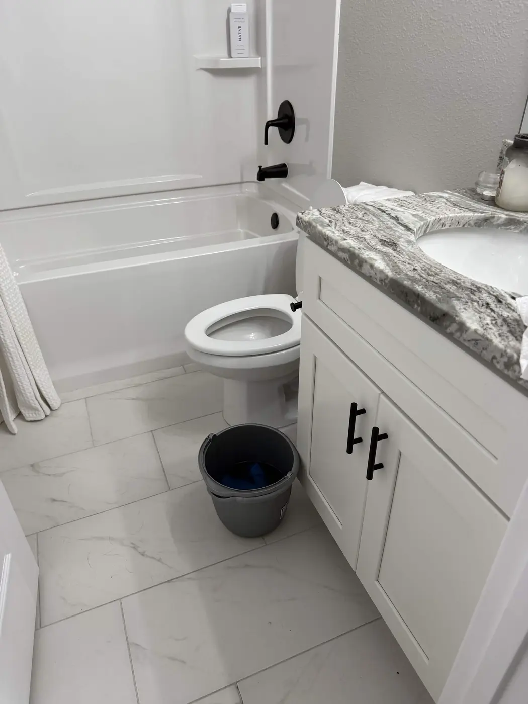 Detailed cleaning finish